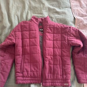 Roxy maroon Quilted Jacket